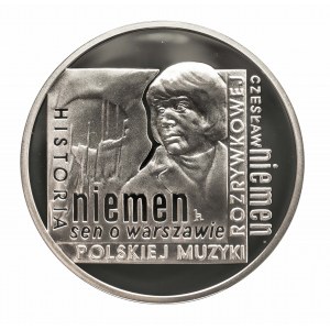 Polska, Rzeczpospolita od 1989 roku, 10 złotych 2009, Czesław Niemen - Sen o Warszawie (Historia Polskiej Muzyki Rozrywkowej)