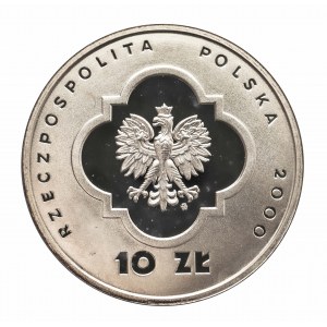Polska, Rzeczpospolita od 1989 roku, 10 złotych 2000, Wielki Jubileusz Roku 2000