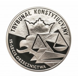 Polska, Rzeczpospolita od 1989 roku, 10 złotych 2001, Trybunał Konstytucyjny - 15-lecie orzecznictwa