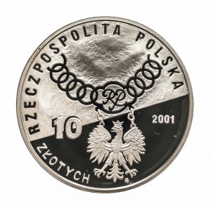 Polska, Rzeczpospolita od 1989 roku, 10 złotych 2001, Trybunał Konstytucyjny - 15-lecie orzecznictwa