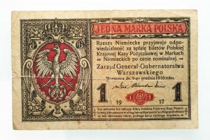 Warsaw General Government, Polish mark 9.12.1916, General, Series B.