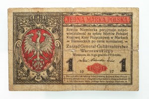 Warsaw General Government, Polish mark 9.12.1916, General, Series B.