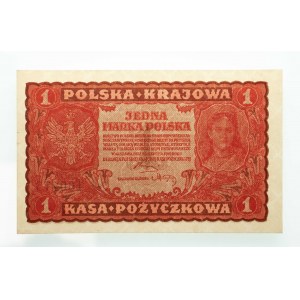 Polska, II Rzeczpospolita (1919 - 1939), JEDNA MARKA POLSKA, 23.08.1919, I Serja FN.