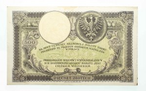 Polska, II Rzeczpospolita 1919 - 1939, 500 ZŁOTYCH, 28.02.1919, seria S.A.