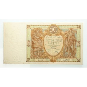 Polska, II Rzeczpospolita (1919 - 1939), 50 ZŁOTYCH, 1.09.1929, seria EE.