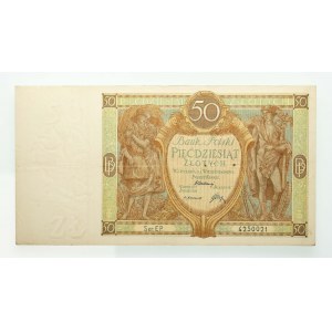 Polska, II Rzeczpospolita (1919 - 1939), 50 ZŁOTYCH, 1.09.1929, seria EP.