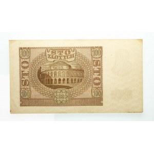 Poland, General Government (1940 - 1941), 100 zloty 1.03.1940, series B.