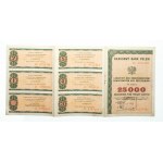 PRL, PKO, Deposit Savings Bond for 25,000 zloty 1987.