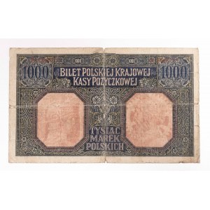 Generalgouvernement Warschau, 1000 polnische Mark 9.12.1916, Allgemein, Serie A.