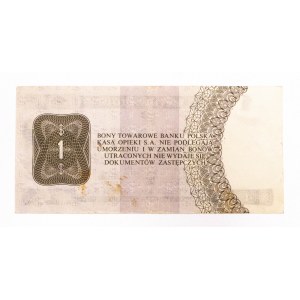 People's Republic of Poland, Pewex, Commodity Voucher, $1 1.10.1979, HD series.