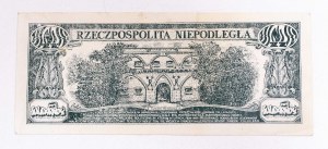 Solidarity. Rzeczpospolita Niepodległa, 250 zloty brick, Jozef Pilsudski, 31.08.1984.