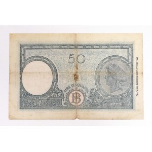 Italy, 50 lira 1943.