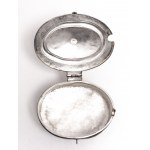 Silver sugar bowl