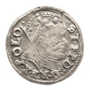 Polska, Stefan Batory (1576-1586), trojak 1586, Poznań