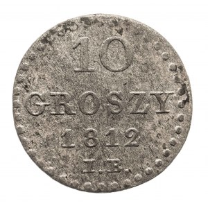 Księstwo Warszawskie (1807-1815), 10 groszy 1812, Warszawa