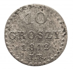 Księstwo Warszawskie (1807-1815), 10 groszy 1812, Warszawa