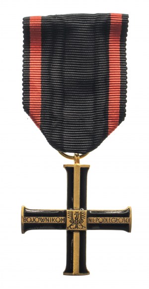 Poland, Second Republic, Cross of Independence with diploma of awarding 1938