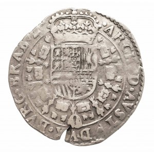 Spanish Netherlands, Philip IV (1621-1665), Brabant, 1/2 patagon 1653, Antwerp