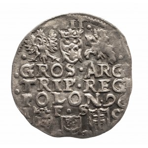 Polska, Zygmunt III Waza (1587-1632), trojak 1596, Bydgoszcz