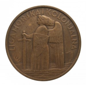 Polska, II Rzeczpospolita (1918-1939), medal, 15. rocznica odzyskania dostępu do morza 1935, Warszawa