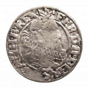 Śląsk, Śląsk pod panowaniem habsburskim, Ferdynand II (1619-1637), 3 krajcary 1632, Wrocław