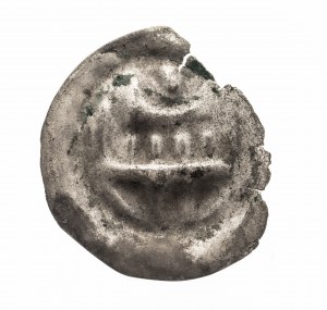 Pomerania, 13th century brakteat, Gate, above it an arrowhead