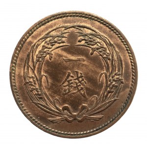 Japonia, Matsuhito (Meiji) (1867-1912), 1 sen, rok 31 (1898)
