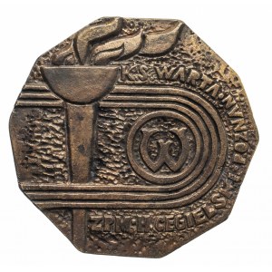 Polen, Volksrepublik Polen (1944-1989), Medaille, 75 Jahre Sportverein Warta Poznań 1912 - 1987