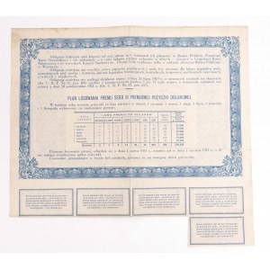 Obligacja Premiowa Pożyczka Dolarowa na 5 dolarów 1931