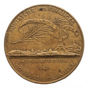 France 1889 - Commemorative Medal of the Centenary of the French Revolution, Louis-Alexandre Bottée and Eugène André Oudiné