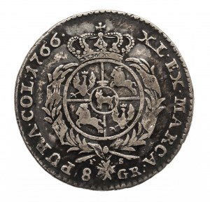 Poland, Stanislaw August Poniatowski 1764-1795, two-zloty coin 1766 FS
