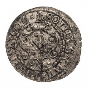 Polska, Zygmunt III Waza (1587-1632), szeląg 1606, Ryga