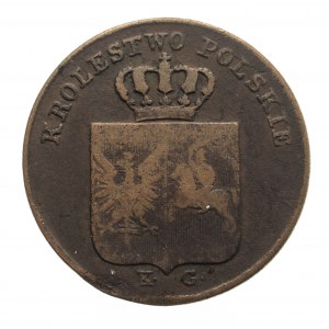 Der Novemberaufstand (1830-1831), 3 Pfennige 1831, Warschau.