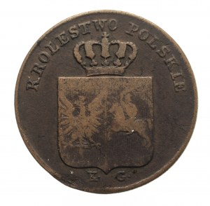 November Uprising (1830-1831), 3 pennies 1831, Warsaw.