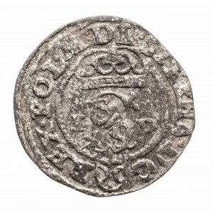 Polska, Stefan Batory (1576-1586), szeląg 1586,Olkusz,litery N-H