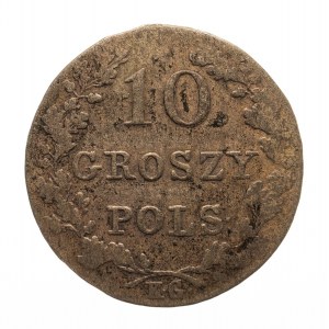 Powstanie Listopadowe (1830-1831), 10 groszy 1831, Warszawa.