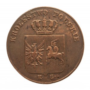 November Uprising (1830-1831), 3 pennies 1831, Warsaw.
