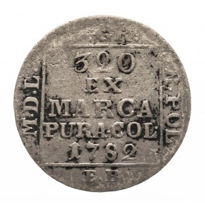 Poland, Stanisław August Poniatowski (1764-1795), 1 silver penny 1782 EB, Warsaw