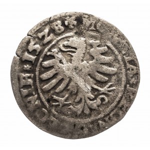 Poland, Sigismund I the Old (1506-1548), penny 1528, Cracow.