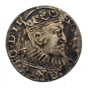 Polska, Zygmunt III Waza (1587-1632), trojak 1597, Ryga.