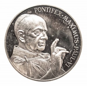 Germany, Pontifex Maximus Paul VI 1975 medal, silver 1000