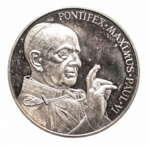 Niemcy, medal Pontifex Maximus Paul VI 1975, srebro 1000