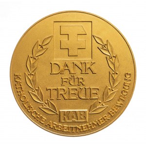 Germany, Dank Fur Treue KAB W. E. von Ketteler medal