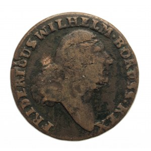 South Prussia, Frederick William II (1786-1797), trojak 1797 B, Wroclaw.