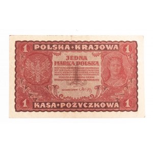 Poland, Second Republic (1919 - 1939), ONE MARKA POLSKA, 23.08.1919, I Serja DU.