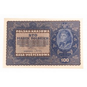 Polska, II Rzeczpospolita (1919 - 1939), 100 MAREK POLSKICH, 23.08.1919, IE Serja E.