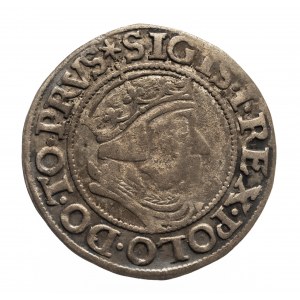 Polska, Zygmunt I Stary (1506-1548), grosz 1538, Gdańsk.