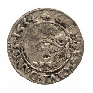 Poland, Sigismund I the Old (1506-1548), penny 1534, Gdańsk