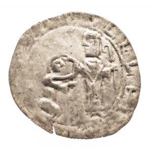 Polska, Bolesław III Krzywousty, brakteat absolucyjny, bez daty 1137-1138