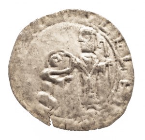 Polska, Bolesław III Krzywousty, brakteat absolucyjny, bez daty 1137-1138